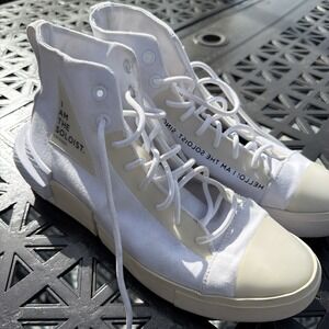 Converse TAKAHIROMIYASHITA The Soloist x CX Disrupt 'White' 168214C Sz 9
